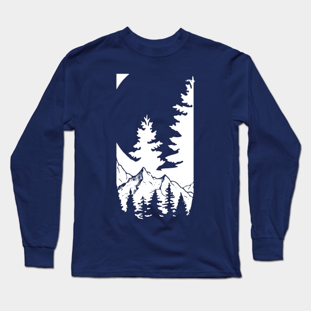 woods Long Sleeve T-Shirt by lipsofjolie